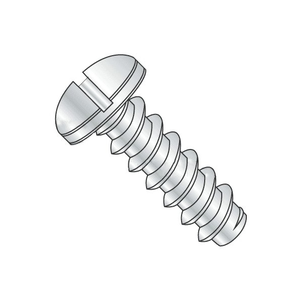 Newport Fasteners Self-Drilling Screw, #6 x 3/4 in, Zinc Plated Steel Pan Head Slotted Drive, 12000 PK 390104-12000 - main
